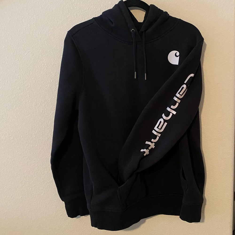 Woman’s Large Black Carhartt Hoodie